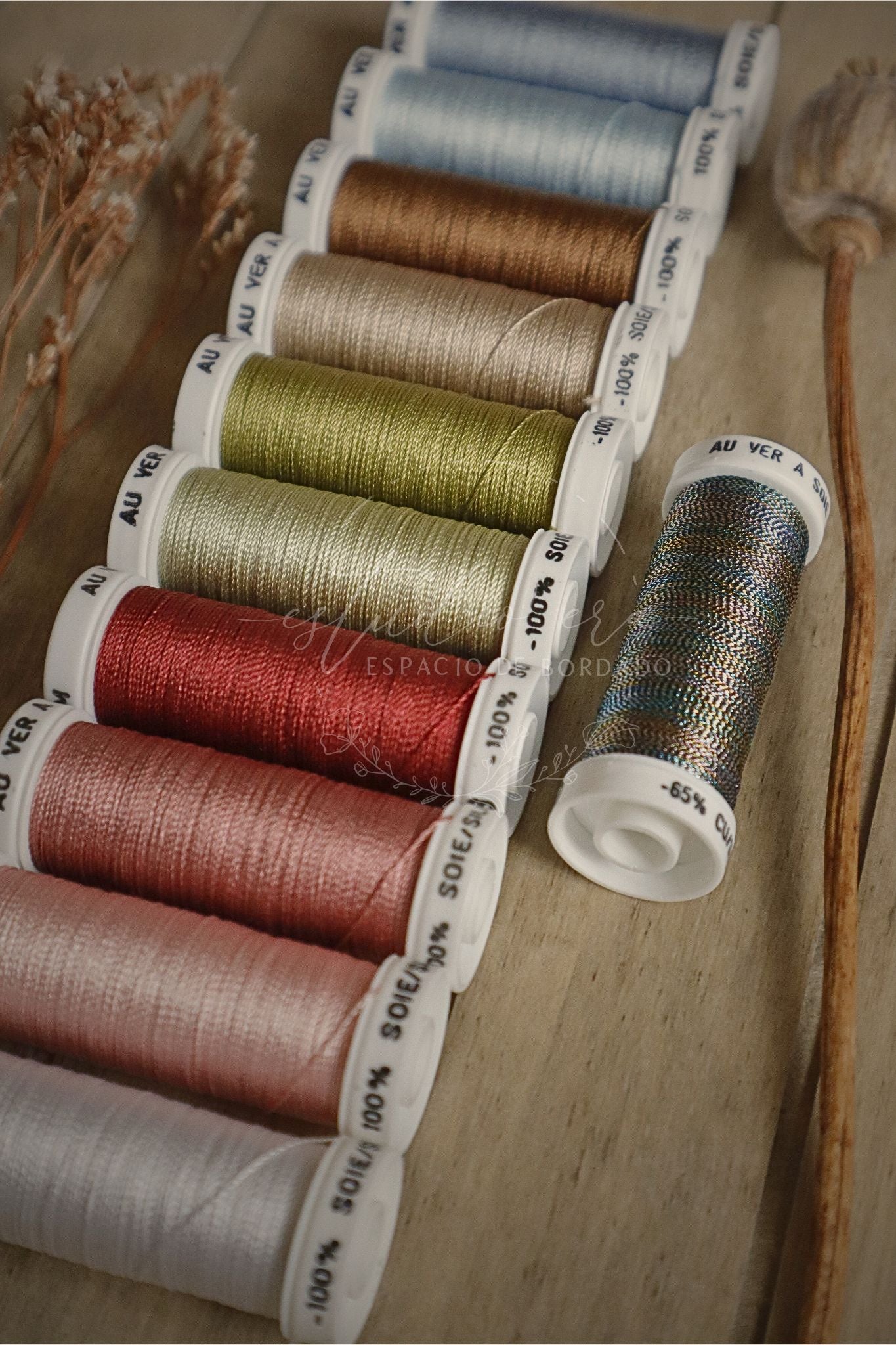 Hilo de seda Gobelins, selección "Antique Vintage"