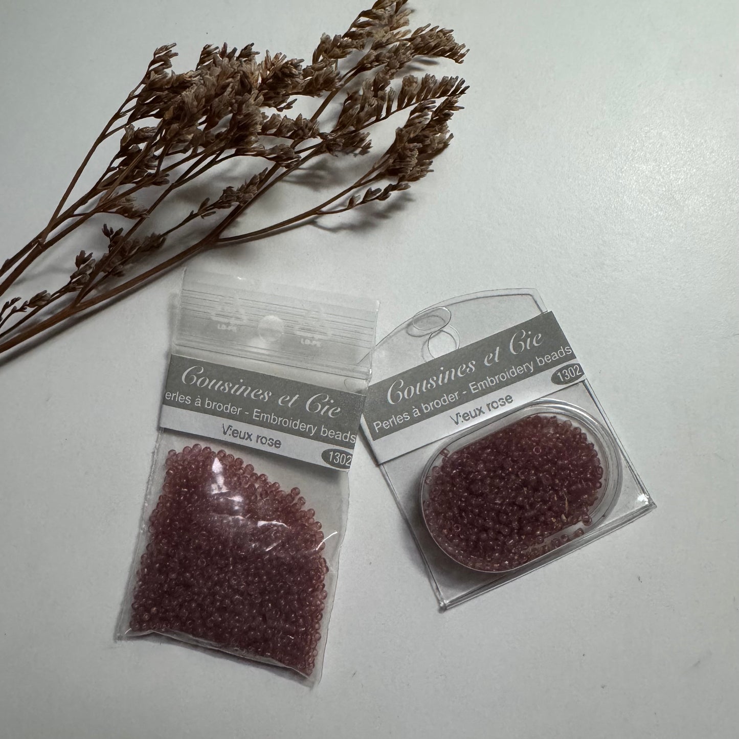 Perlas Cousines et Cie - Rosa Viejo mini