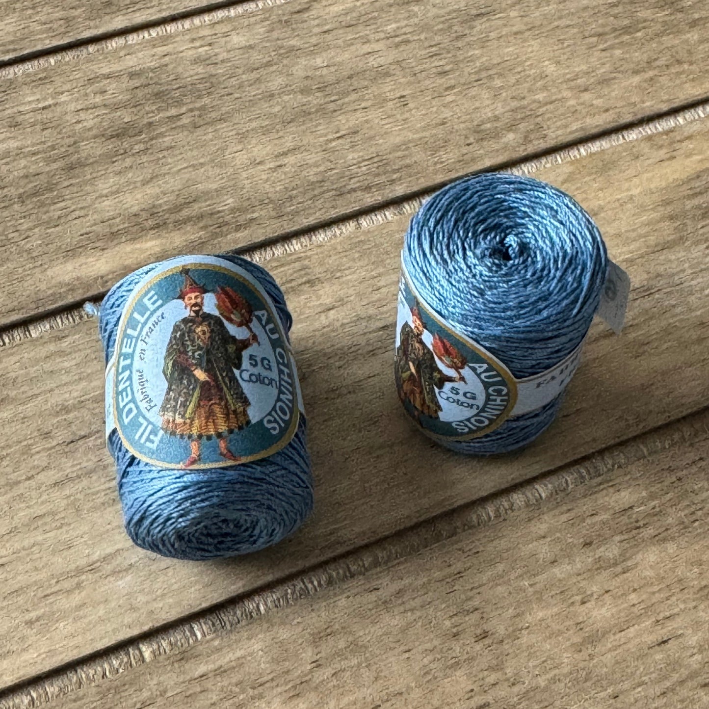 Hilo "Cocons Calais" Sajou - Azul 6774