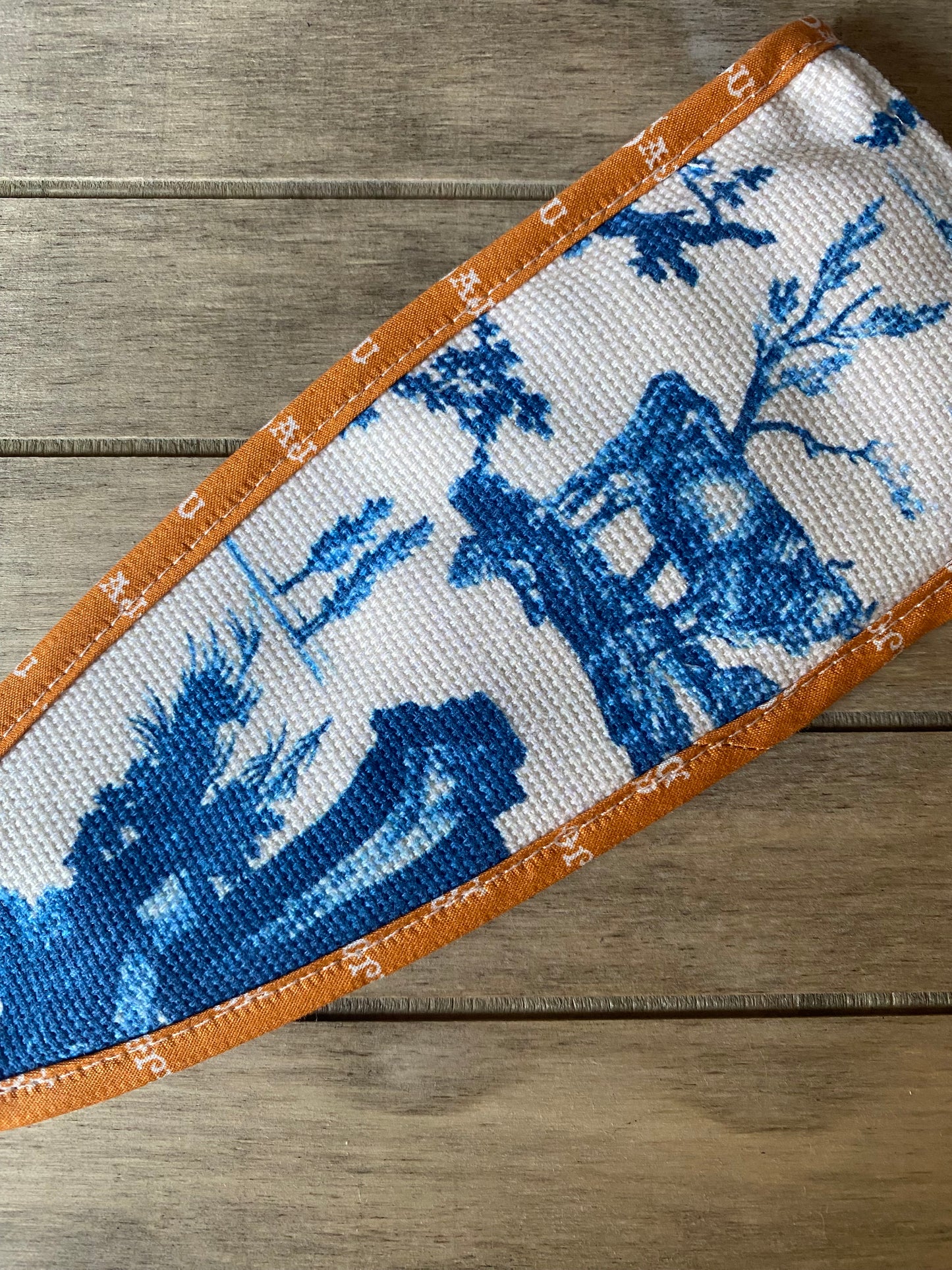 Tijeras Cigüeña Grande + Estuche Toile de Jouy - Sajou.