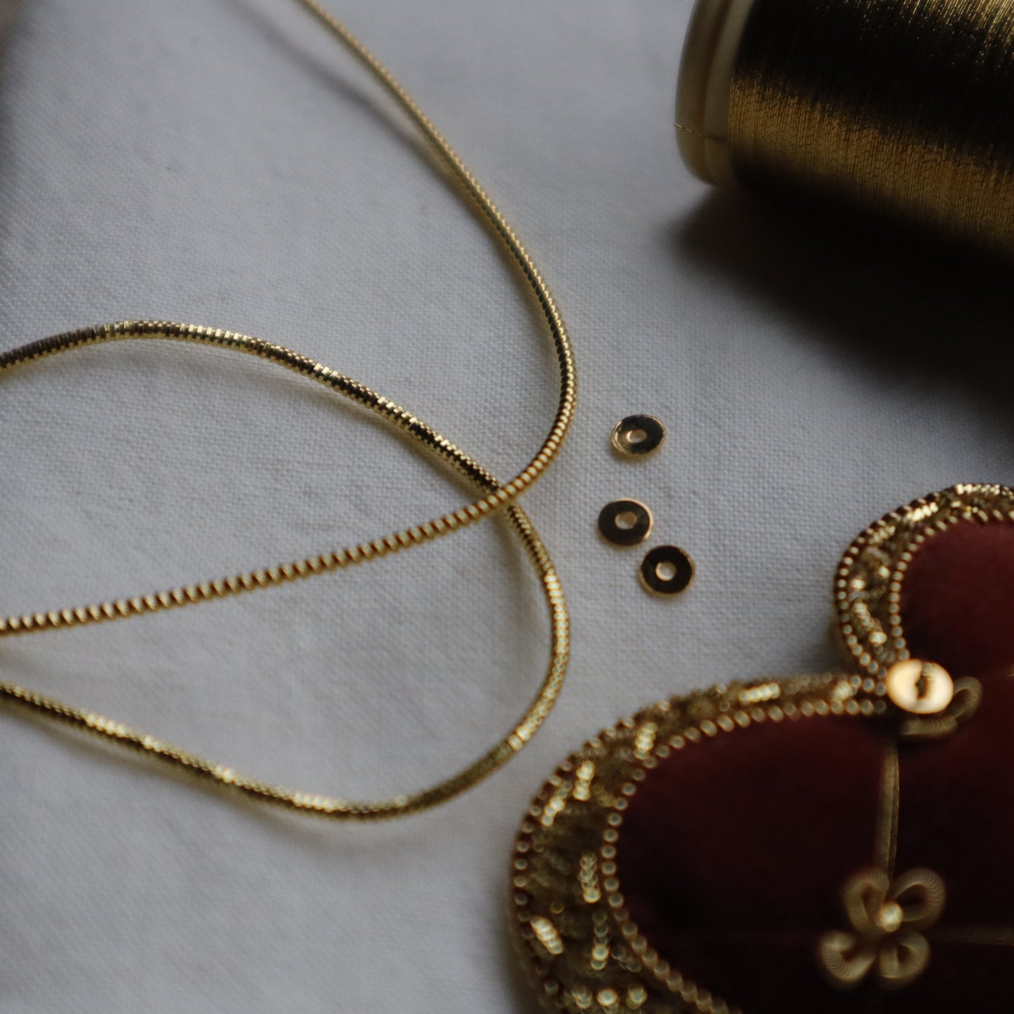 Kit Materiales Taller "Corazón de Oro" (No incluye el precio del curso)