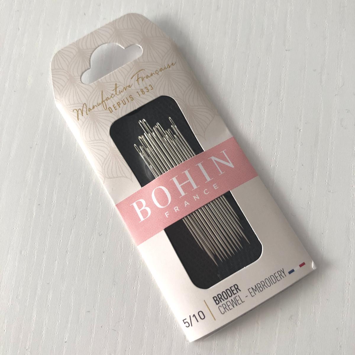 Aguja para bordado Bohin n. 5 - 10
