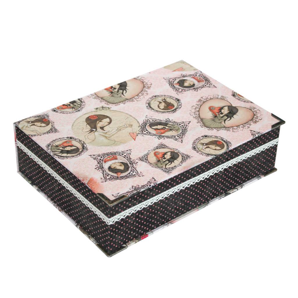 Cartonaje - Kit Caja Para Guardar Proyectos