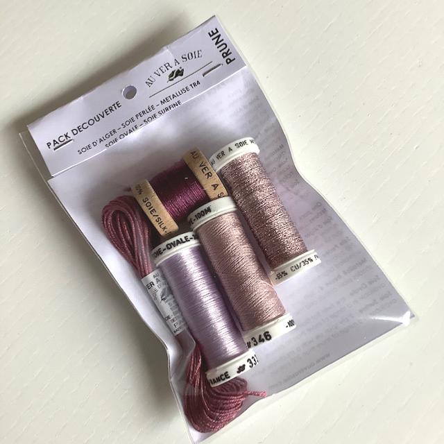Pack Hilo de Seda Oval-Surfine - Ciruela