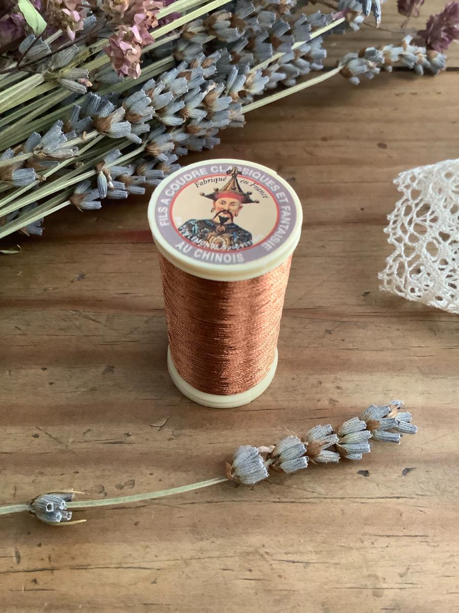 Hilo Metalizado "Fil au chinois" Sajou Cobre 130