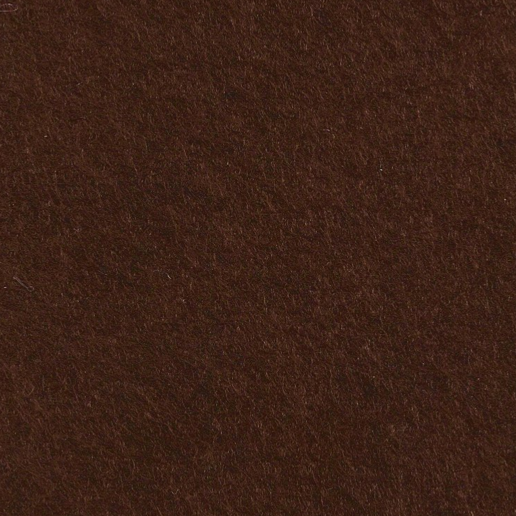 Fieltro de Lana - Marrón Castaño (20x30 cm)