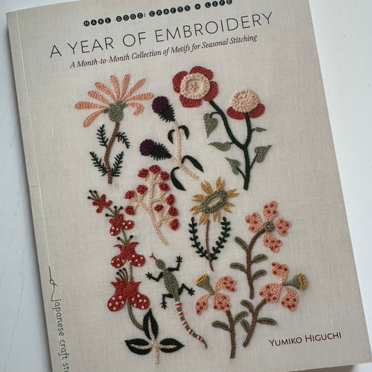 Libro "A year of embroidery" Yumiko Higuchi