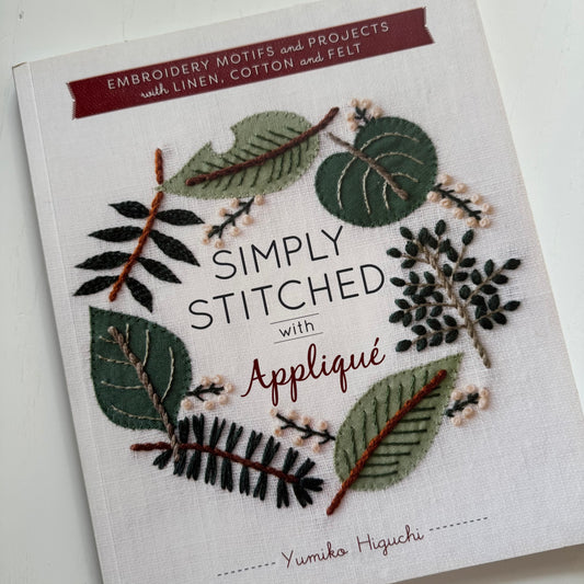 Libro "Simply Stitched with Aplliqué" Yumiko Higuchi