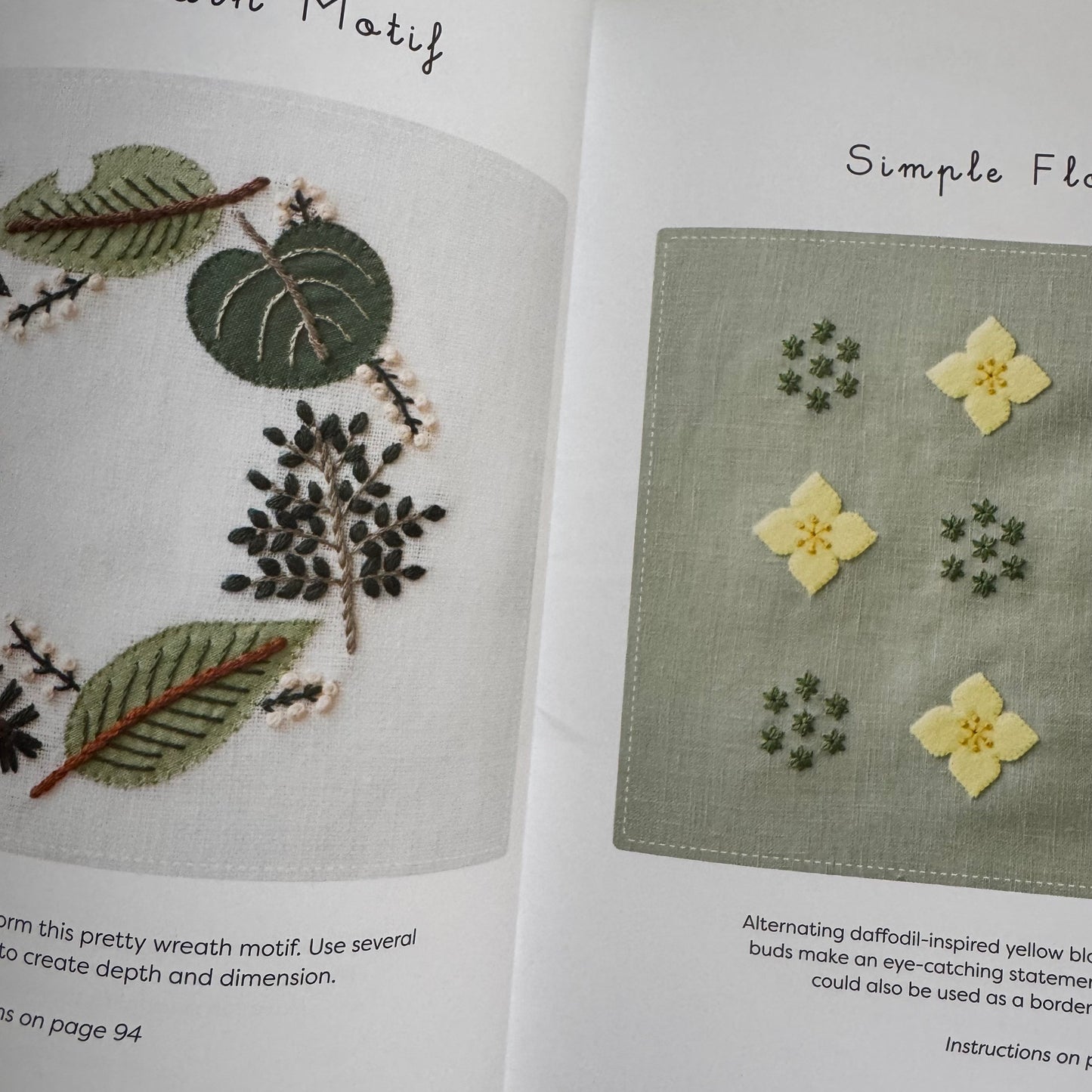 Libro "Simply Stitched with Aplliqué" Yumiko Higuchi