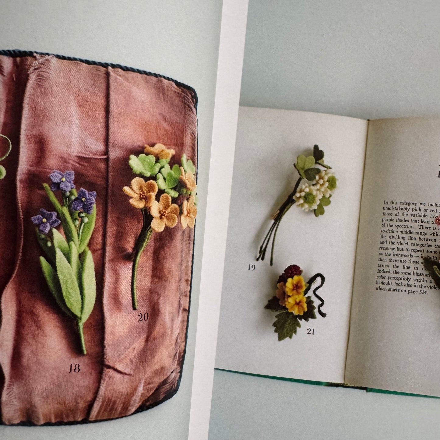 Libro "Pequeños Accesorios de Fieltro". Pieni Sieni