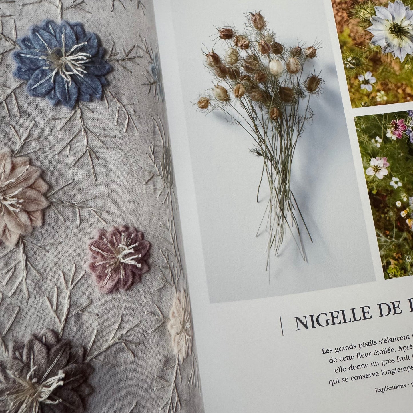 Libro "Jolies fleurs en teinture végétale"