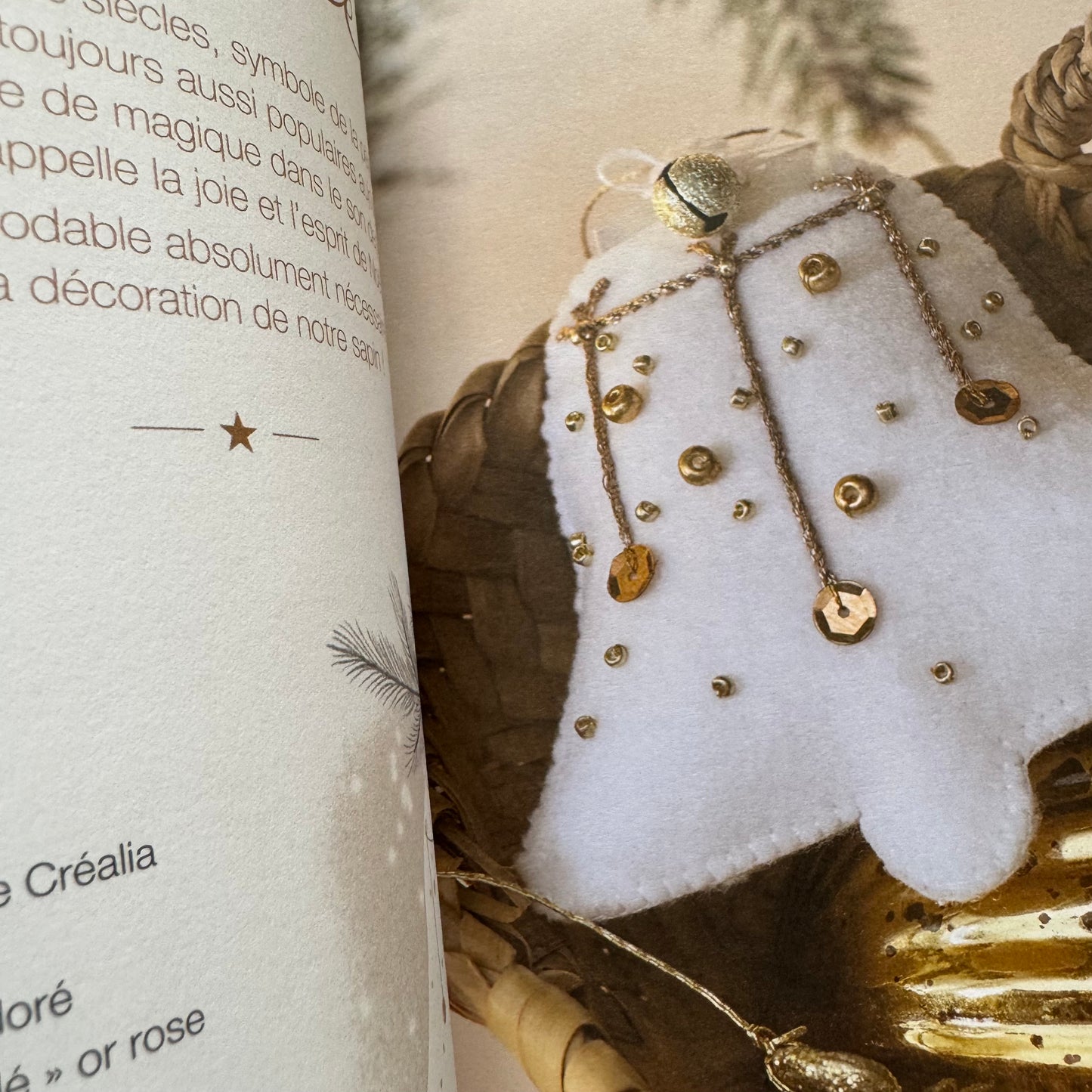 Libro "Ma décoration de Noël en feutrine"