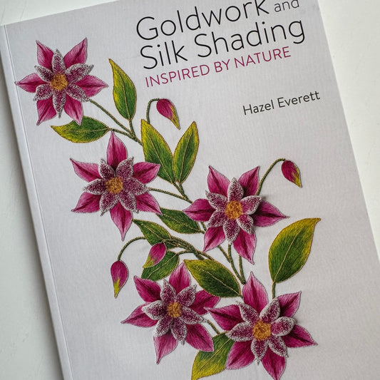 Libro "Goldwork and Silk Shading Inspired by Nature". Hazel Everett