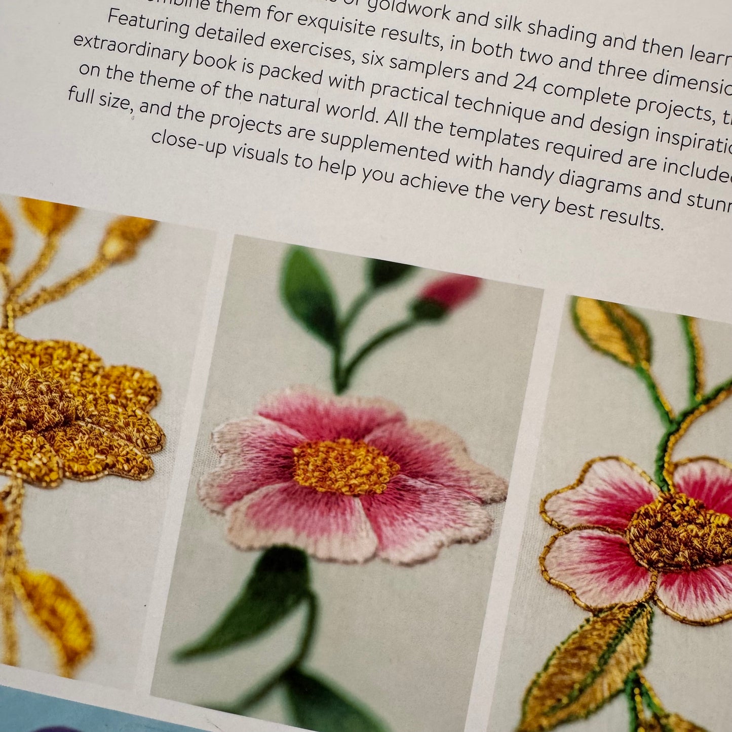 Libro "Goldwork and Silk Shading Inspired by Nature". Hazel Everett