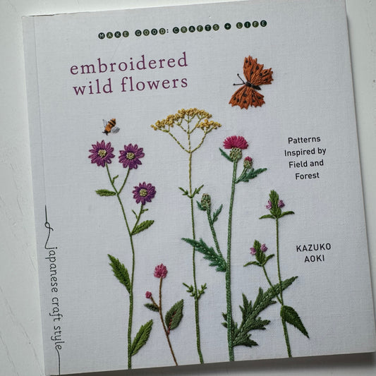 Libro "Embroidered Wild Flowers" Kazuko Aoki