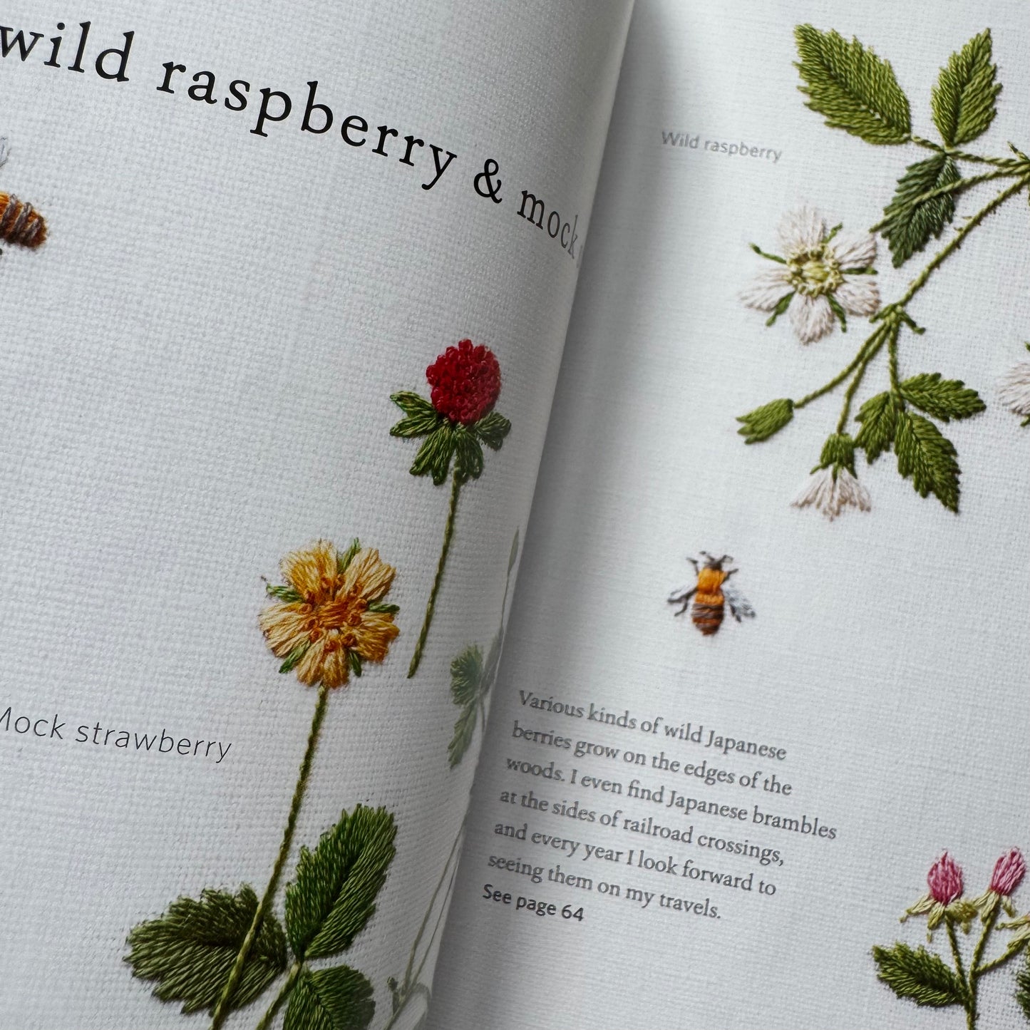 Libro "Embroidered Wild Flowers" Kazuko Aoki