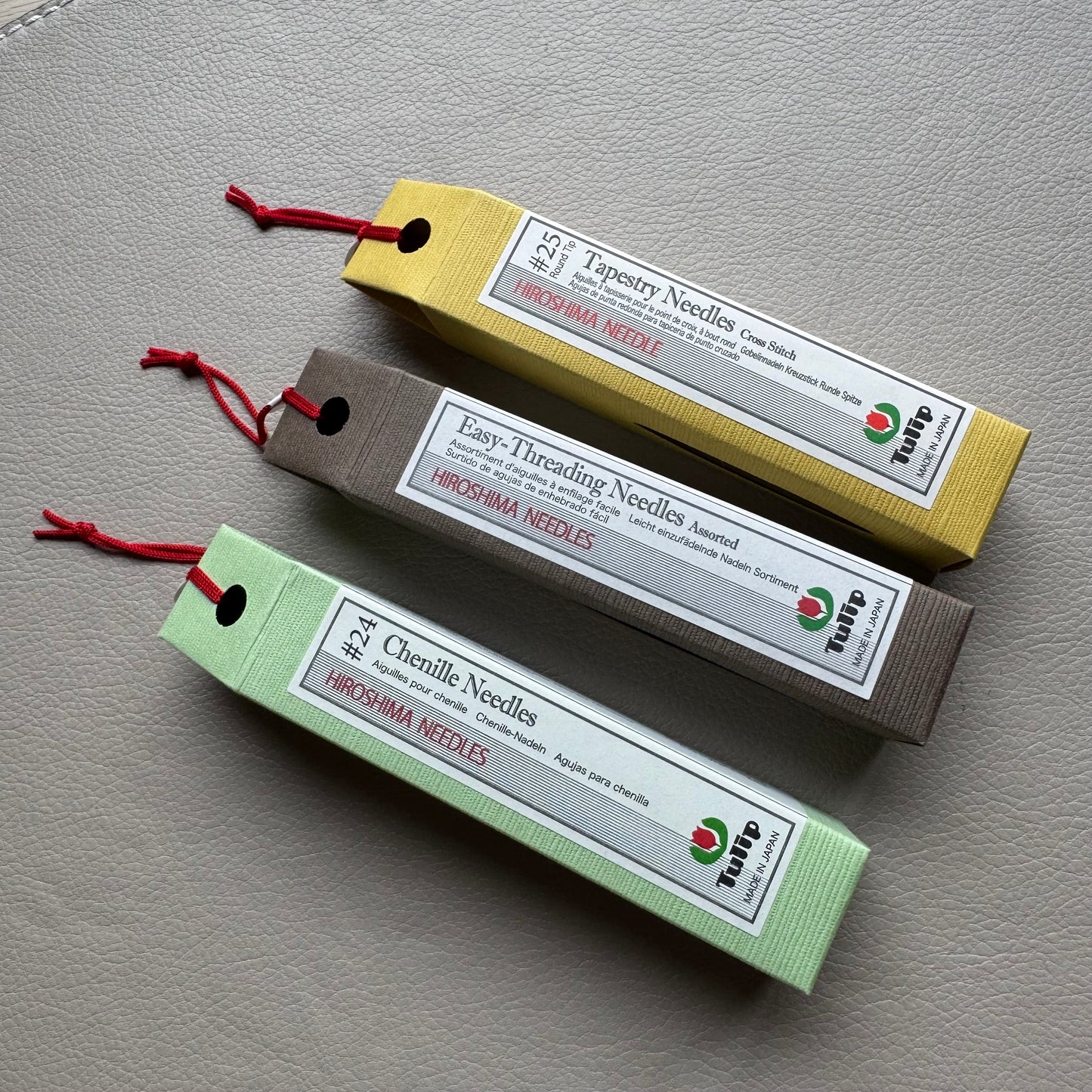 Agujas Tulip - Selección efímera, imprescindible para bordado y costura. (Últimas unidades)