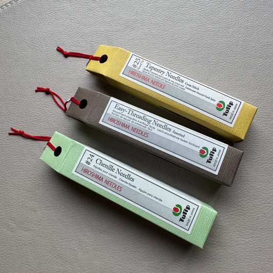 Agujas Tulip - Selección efímera, imprescindible para bordado y costura. (Últimas unidades)