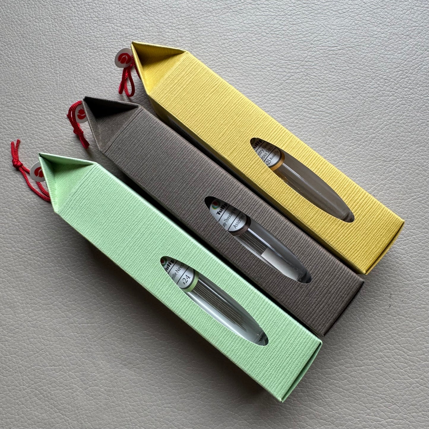 Agujas Tulip - Selección efímera, imprescindible para bordado y costura. (Últimas unidades)