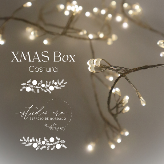 XMAS BOX 2023 con Caja-Costurero para Costura Creativa - Sajou y surtido de productos