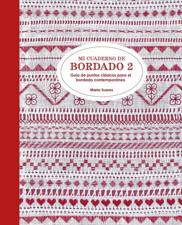 Libro "Mi cuaderno de bordado 2” de Marie Suarez